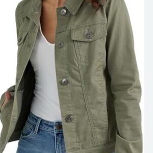 GBG Los Angeles Green Utility Jacket Relaxed Fit
